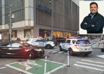 UnitedHealthcare CEO Brian Thompson fatally shot outside of Hilton hotel in NYC: sources