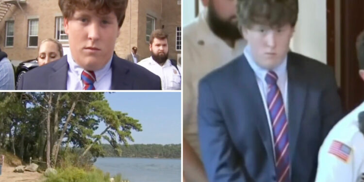 White teen pleads guilty to trying to drown black boy as pal mocked victim, calling him 'George Floyd' because he couldn't breathe