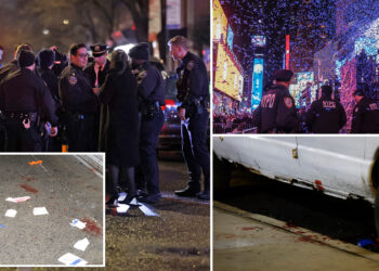 2 men killed, 8 hurt in New Year's Day slashings, stabbings, shootings: cops