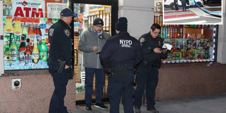 At least 2 teens among 3 wounded in pair of shootings inside NYC delis: NYPD