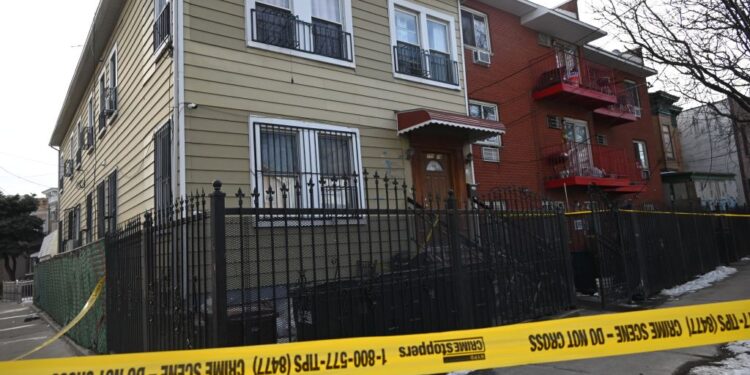 A 24-year-old man identified as Byron Lema-Naula is dead after being stabbed in the neck at 101-18 35th Avenue in the Corona section of Queens, New York, United States, on January 26, 2025.