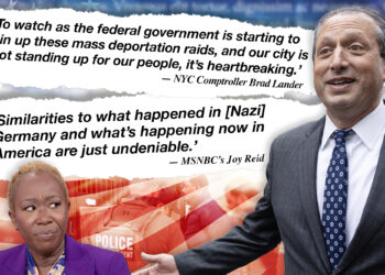 Brad Lander stands up for . . . gangbangers, Joy Reid can't get past the Trump-Hitler comparisons and more