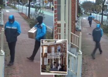 Fake Amazon workers attack Georgia bartender George 'Dirk' Hardison with 'sledgehammer' for 8 minutes in home invasion