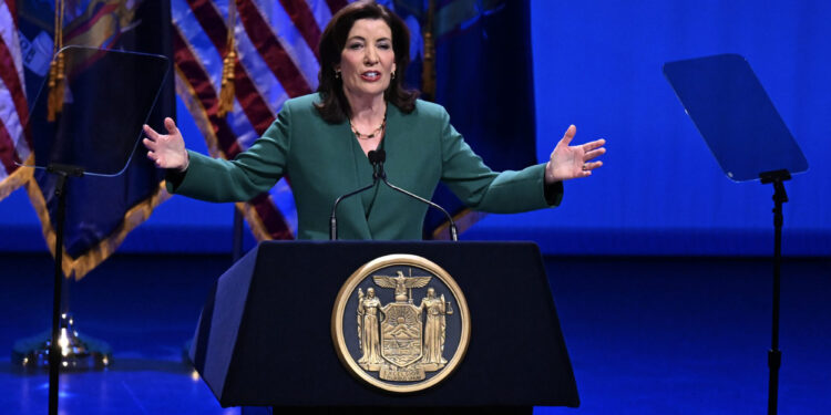 Hochul's state of state address, Letters