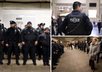 Hundreds of NYC cops being moved underground: NYPD docs