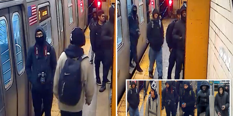 NYC teen troublemakers who cops say took subway train for joyride seen in new footage