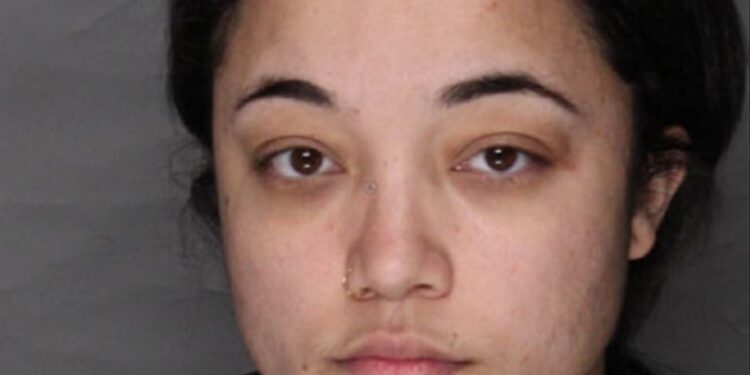Chazzity Candelario, 33, was arrested on Monday and slapped with child endangerment-related charges.
