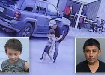 Shocking moment 6-year-old boy is lured by suspected kidnapper