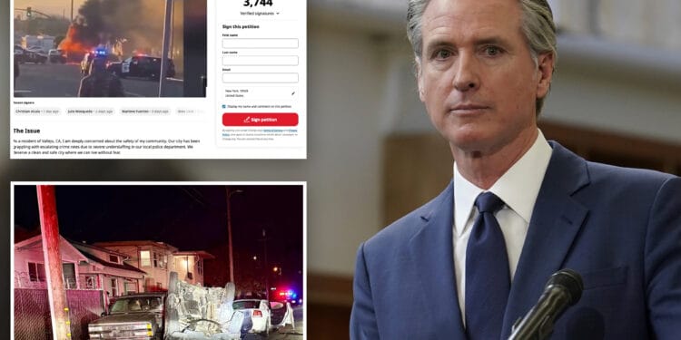 Vallejo, California residents beg Newsom for help with surging crime as LA burns