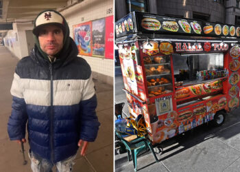 Vicious mugger who allegedly bashed NYC food vendor with metal pipe nabbed after images spread of attacker