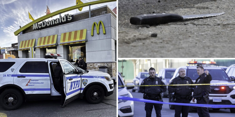 14-year-old arrested in fatal stabbing at NYC McDonald's