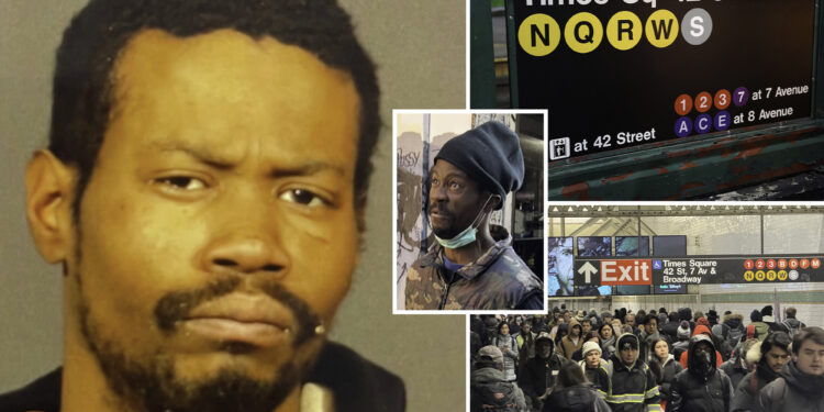 Career criminal maniac with more than 70 prior busts nabbed in attempted rape of woman on NYC subway: cops