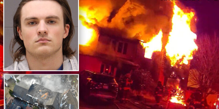 Michigan man drives over 700 miles, sets fire to home of man who communicated with his ex: officials