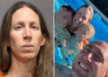 NJ cop Elizabeth DiBiasi suspended after alleged sex acts in front of own kids