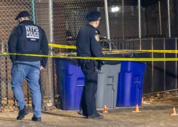 NYPD, ESU and EMT's at the scene of a barracaded person who shot 2 people