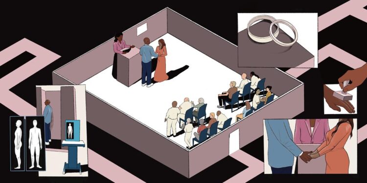 Prison Wedding Rules: No Cake, No Lace, But Lots of Love