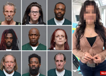 These are the nine creeps charged with kidnapping, rape of Long Island teen Emmarae Gervasi
