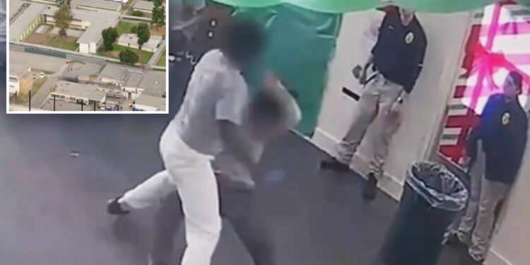 30 probation officers charged with enabling 'gladiator fights' between at least 143 juvenile inmates