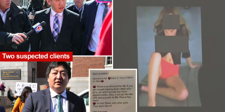 Alleged customers at high-end brothel serving politicians, military officials unmasked in court as salacious details of encounters revealed