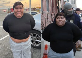 Convicted drug dealer cries as she's arrested by ICE after re-entering US