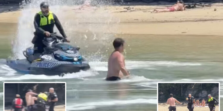 Erratic suspect leads police on wild ‘cat-and-mouse chase’ lasting several hours — before he’s captured in the water