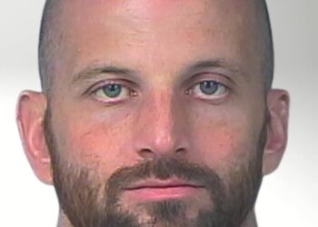 Robert McGuire Jr.'s mugshot.