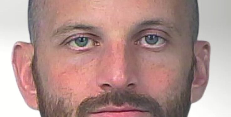 Robert McGuire Jr.'s mugshot.