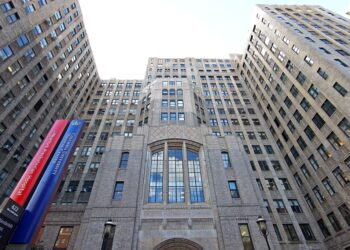 A general view of the exterior of Columbia University Medical Center at NewYork-Presbyterian Hospital on February 23, 2012 in New York City.