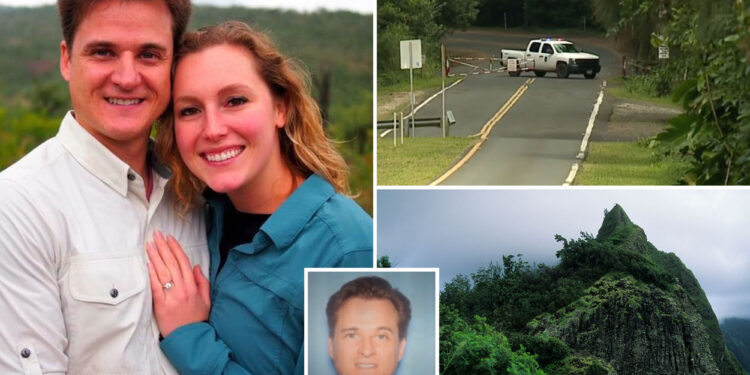 Hawaii doctor allegedly pushed wife from beauty spot for refusing to take a pic