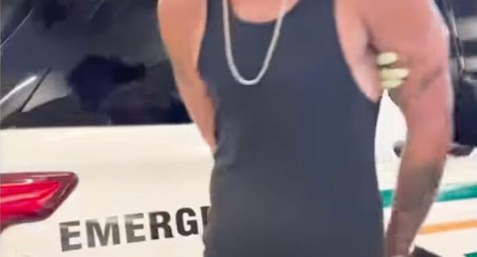 Luther III was charged with two counts of aggravated animal cruelty.