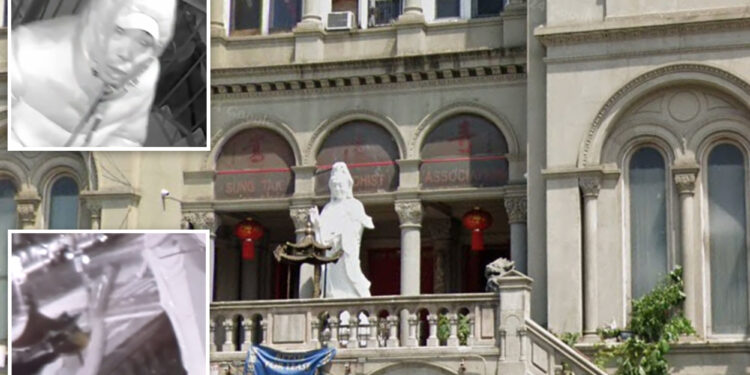 Homeless man, 49, leaves trail of destruction in spree targeting NYC Buddhist, Taoist temples: cops