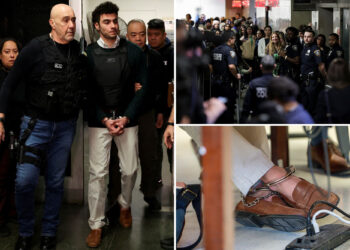 Luigi Mangione fan snuck secret heart-shaped note to him in pair of socks — but he refused to wear them because they 'didn't look good'