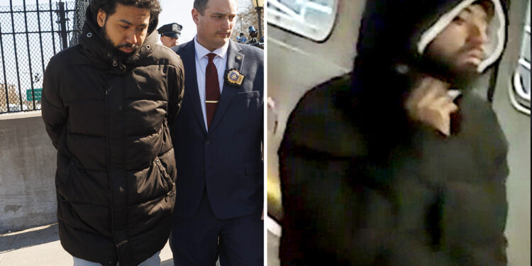 Maniac busted for slugging pregnant woman, 37, on NYC subway -- fourth random attack on female straphangers in as many months: sources