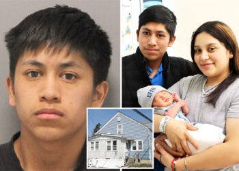 Migrant accused of killing 2-month old baby looked like loving dad in photo published shortly before 'murder'