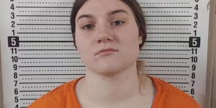 Alyssa Wehmeyer, 21, was arrested on Tuesday and charged with abuse or neglect of a child, resulting in death.
