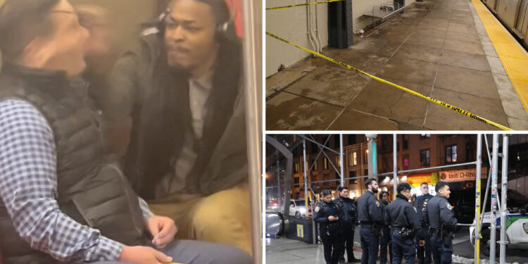 NYC subway victim 'angry' to be stat in soaring crime