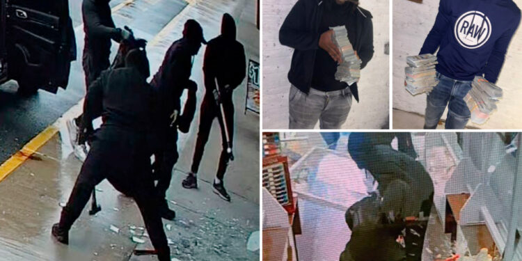 Sledgehammer-wielding NY crooks behind $1.7 million heist are nabbed in Jersey