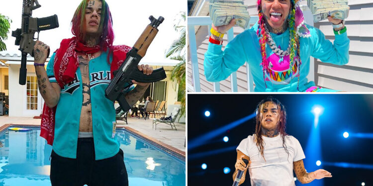 Tekashi 6ix9ine says feds raided home, found drugs and guns
