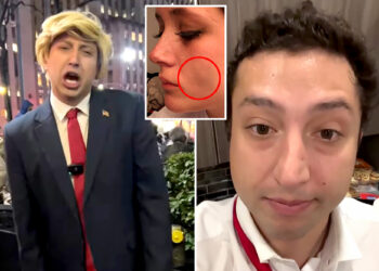 Trump impersonator who trolled Alec Baldwin is 'abusive monster' who broke ex's wrist after another male comic texted her: court records