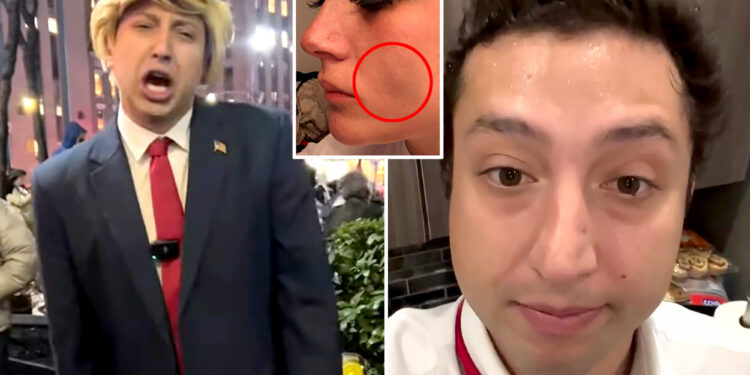 Trump impersonator who trolled Alec Baldwin is 'abusive monster' who broke ex's wrist after another male comic texted her: court records