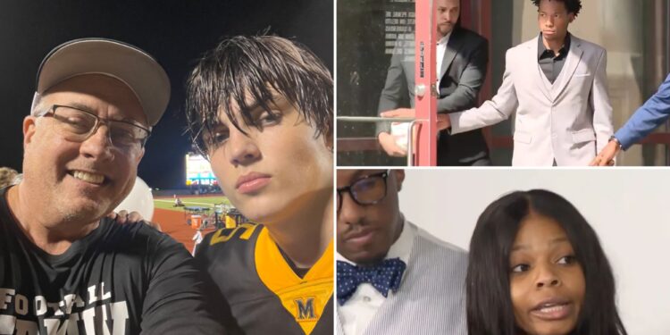 Austin Metcalf's dad reveals he was 'disrespected' after being thrown out of Karmelo Anthony press conference, hoped to pray with accused killer's family
