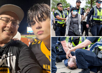 Austin Metcalf's dad trashes 'Protect White Americans' protesters who held rally for slain teen: 'They don't give a s--t about my family'