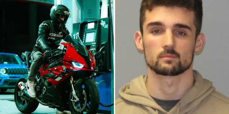 Brice Bennett arrested over video of 192-mph motorcycle ride on Connecticut highways