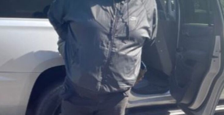 Devon Bart, 25, was found and arrested on Friday after sharing pictures on his page on a popular social media site, taunting deputies.