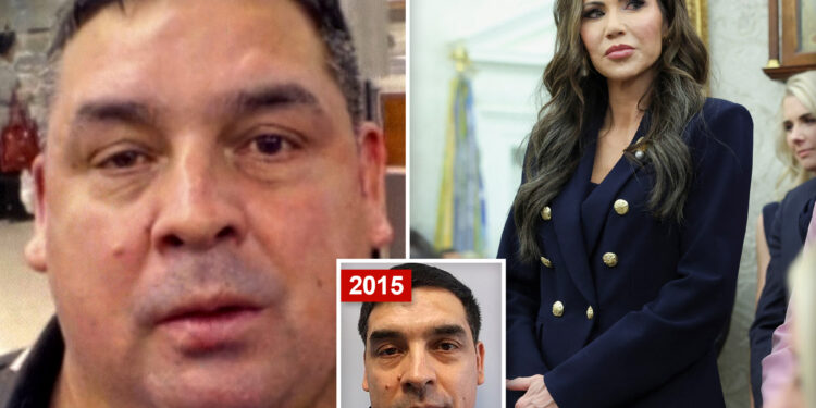 Illegal migrant accused of snatching Kristi Noem’s Gucci bag identified serial criminal