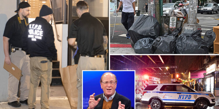 NYC needs to fix crime, filth for companies to stay: Larry Fink