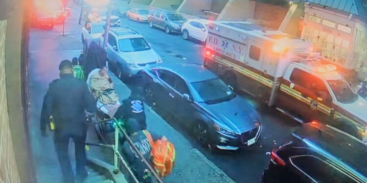 Two women were stabbed, including one fatally, when a domestic incident turned deadly inside a Bronx apartment Sunday morning, police and law enforcement sources said.