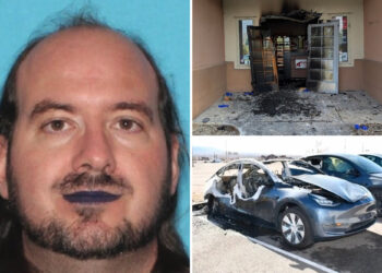 New Mexico man charged with Tesla, local GOP arson attacks