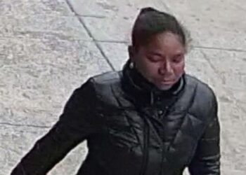 Surveillance footage of the suspect