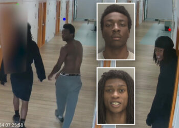 Chilling video shows prisoners smiling before beating sex offender to death